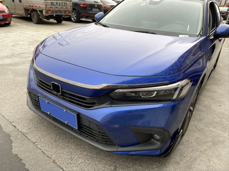 HONDA CIVIC FE1 2022 IÇIN UYUMLU PANJUR ÜST TRIM - PIANO BLACK